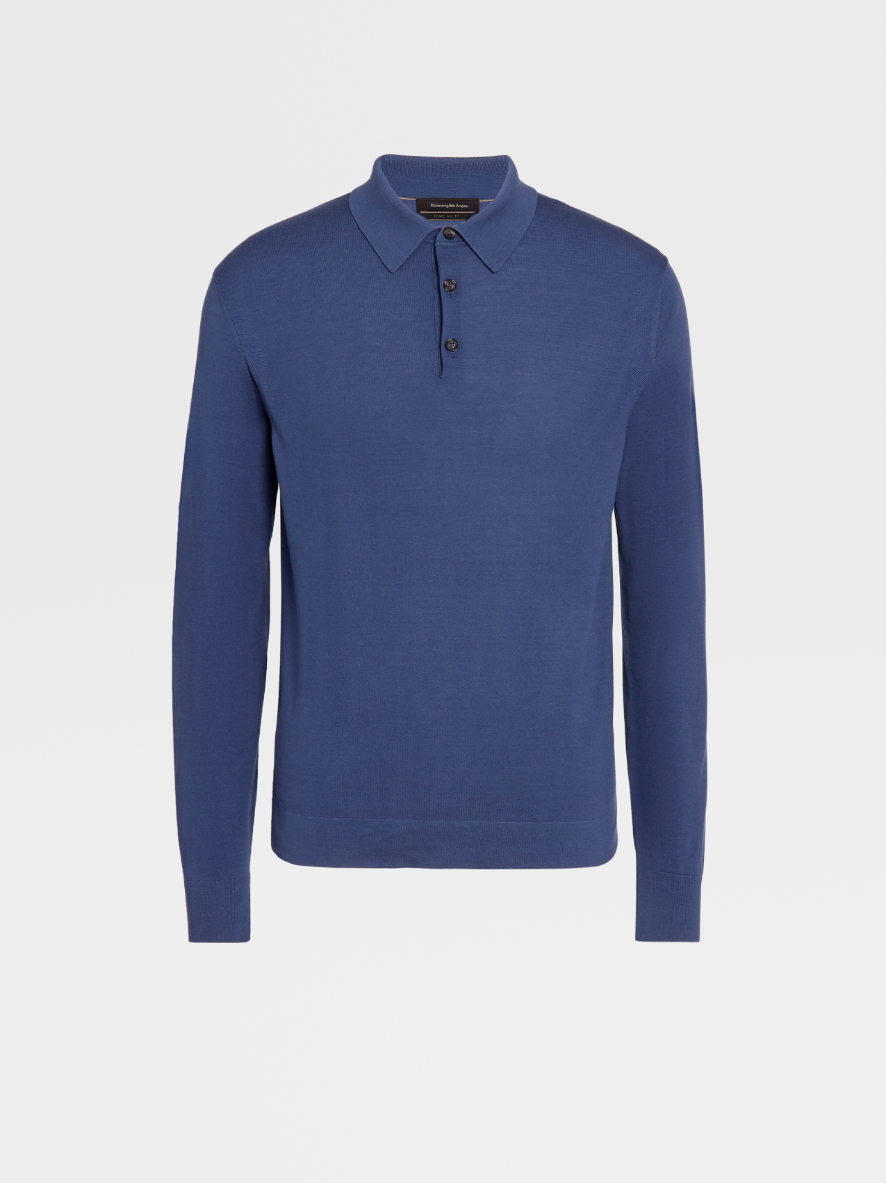 Light Blue 12milmil12 Wool Polo Shirt